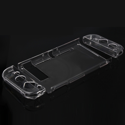 

TNS-1710 4 in 1 Crystal Hard Shell Case for Nintendo Switch Body and Gamepad(Transparent)