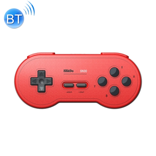 

8BitDo SN30 Wireless Bluetooth Controller rainbow color Support Nintendo Switch Android MacOS Gamepad (Red)