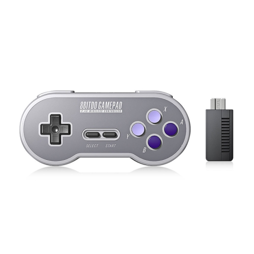 

8Bitdo SN30 2.4G Wireless Gamepad Retro Controller for Switch Android PC Mac with 2.4G Receiver USB Wireless Gampads