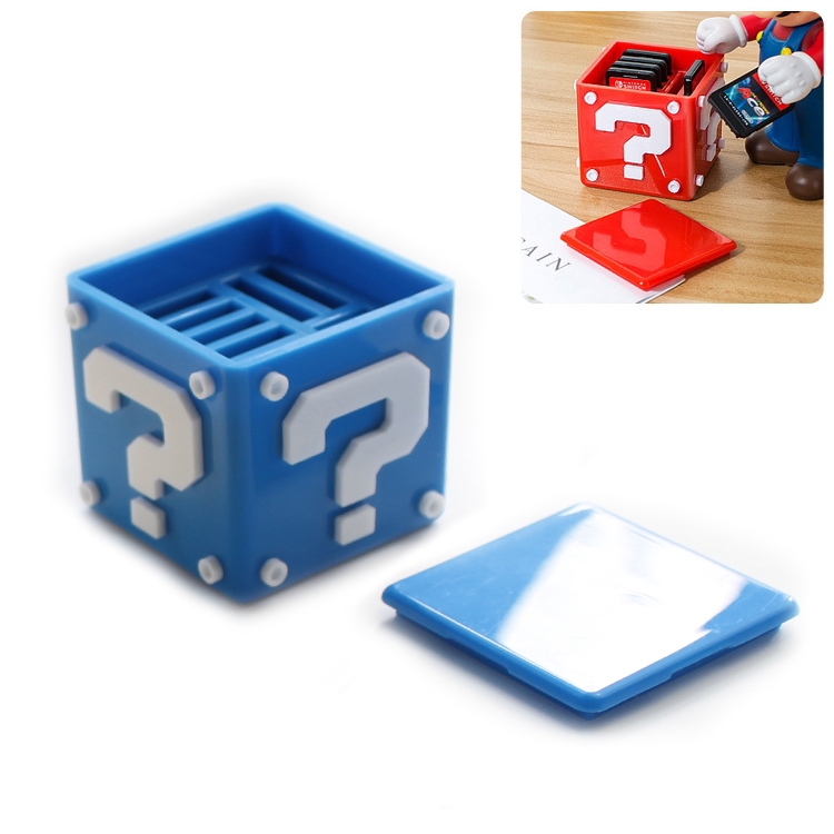 

12 in 1 Box Game Card TF Card Holder Box for Nintendo Switch(Blue)
