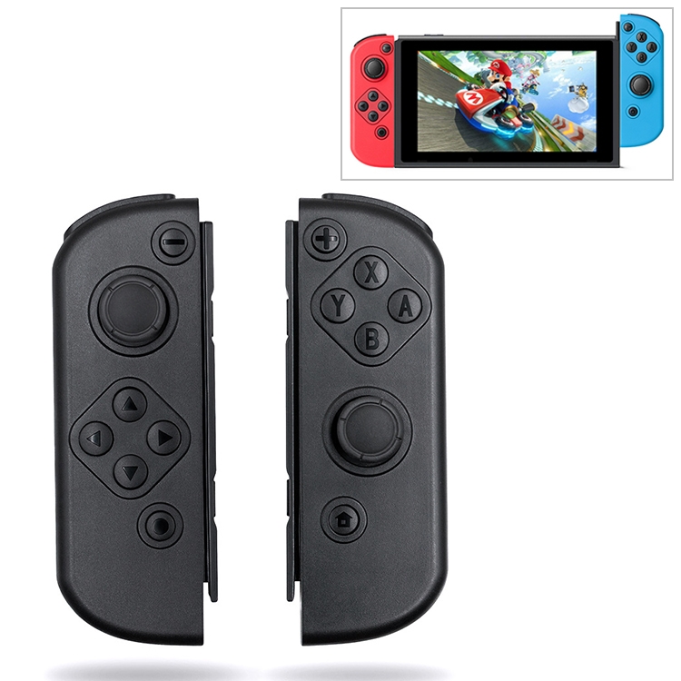 

Left and Right Bluetooth Wireless Joypad Gamepad Game Controller for Switch (Black)
