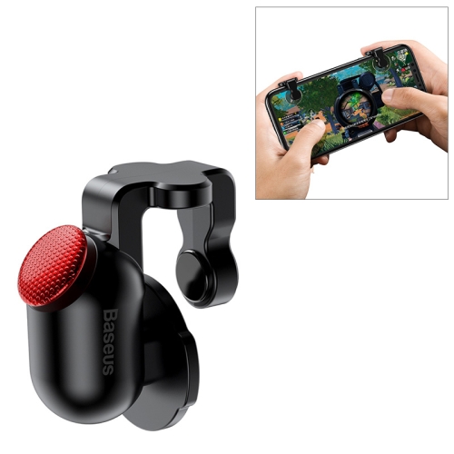 

Baseus Red-Dot Moblie Game Scoring Tool Eat Chicken Game Keys Point Contact Button Handle(Black)