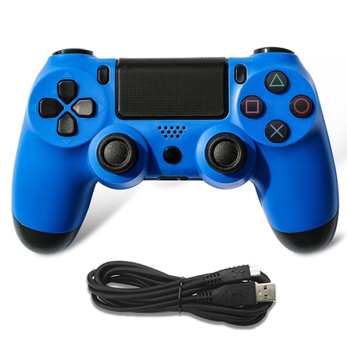 

For PS4 Wired Game Controller Gamepad (Blue)