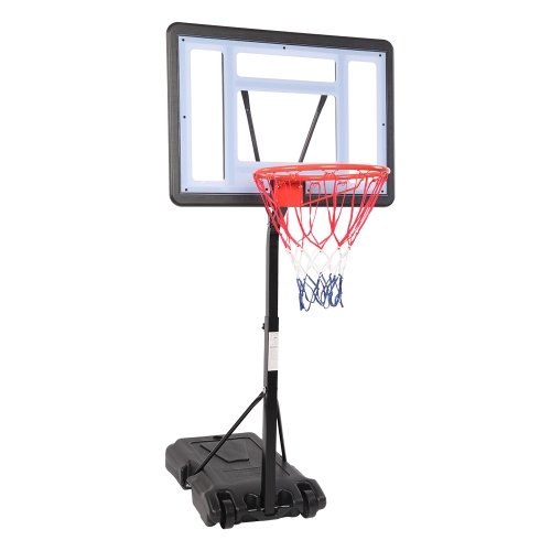 

[US Warehouse] Adjustable PVC Transparent Board Basketball Hoop