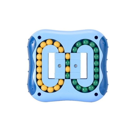 

Rotating Magic Bean Fingertip Rubik Cube Children Finger Top Intellectual Toy (Blue)