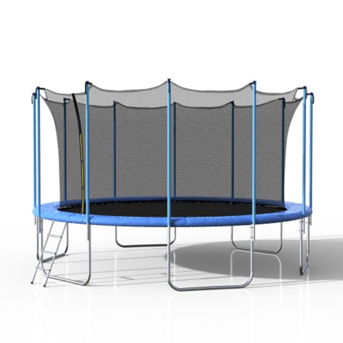 

[US Warehouse] 16FT Outdoor Activity Round Trampoline Bouncing Bed with Safety Fence / Ladder / Spring Cover Padding