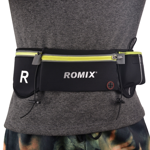

Romix RH42 Travel Fashionable Waterproof Waist Bag for Phones within 6.0 Inch, with Earphone Port (Black)