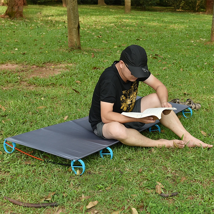 

Aotu AT6746 Outdoor Aluminum Alloy Army Bed Camp Portable Folding Bed, Size: 180x60x12cm