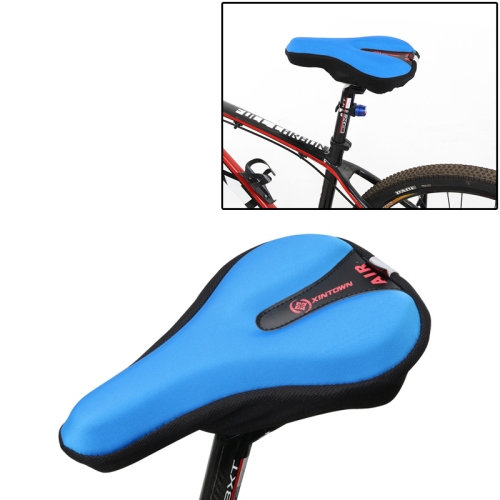 

XINTOWN Outdoor Cycling Supplies Airbag Bicycle Seat Cover with Reflective Strip(Blue)