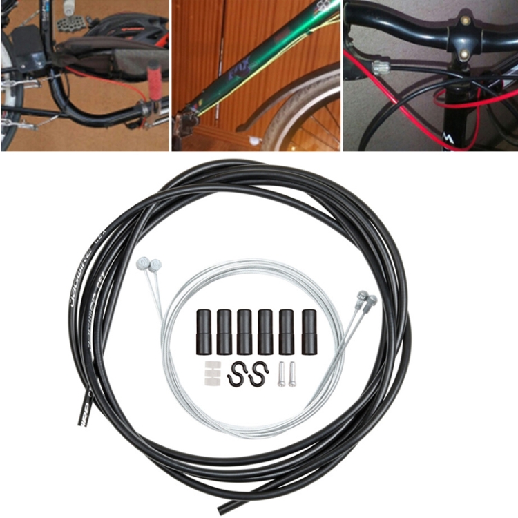 

Universal Bicycle Brake Cable Tube Set(Black)
