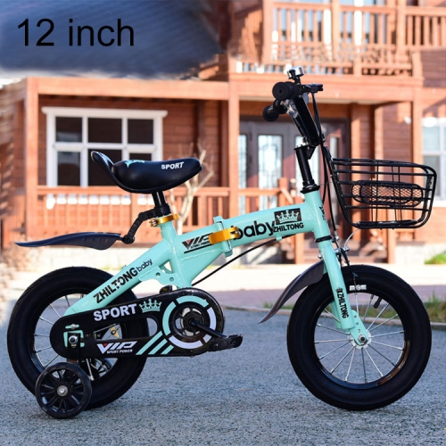 green 12 inch bike