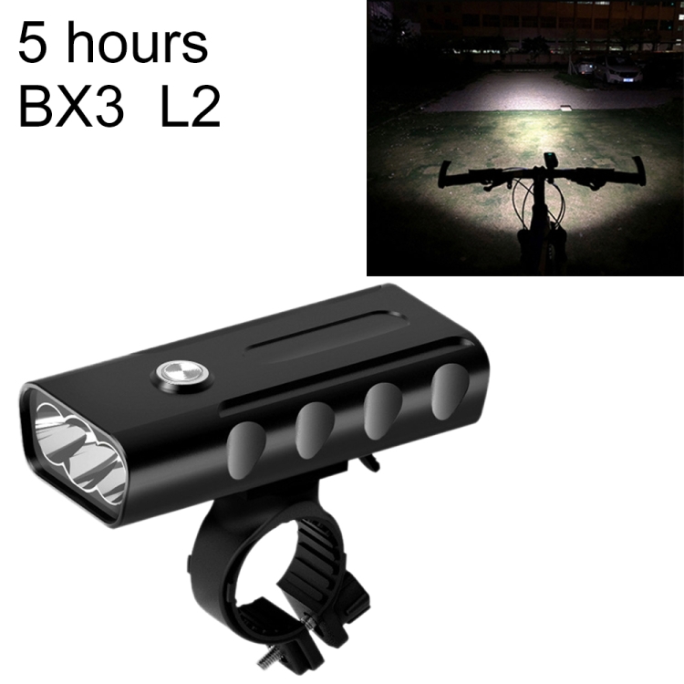

BX3 USB Charging Bicycle Light Front Handlebar Led Light (5 Hours, L2 Lamp Beads)