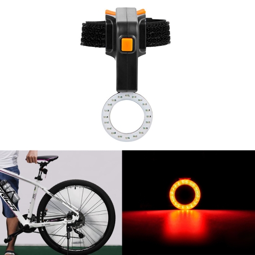 

USB Charging Riding Light Rear Lamp Safety Warning Light (Round Shape Style)