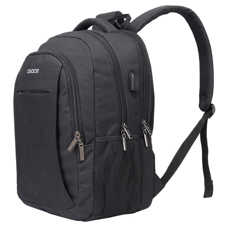 

S25 Osoce Business Waterproof Shoulder Computer Bag (Black)