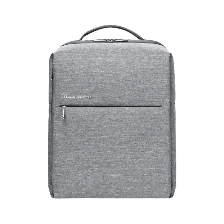 

Original Xiaomi Waterproof Simple Backpack Laptop Bag for 15.6 inch Laptop(Light Grey)