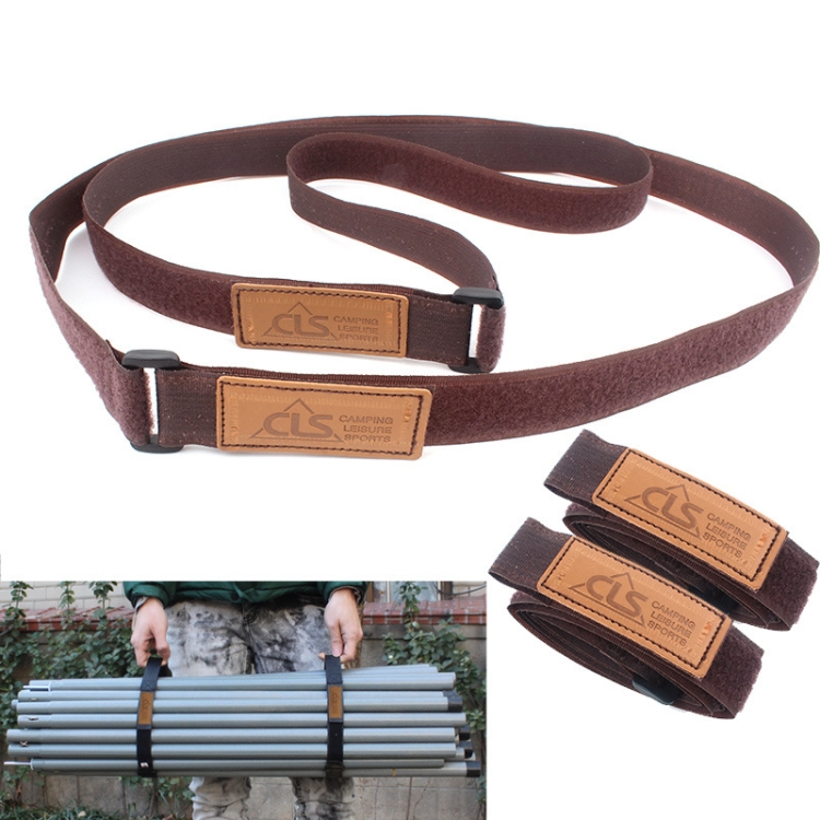 

4 PCS CLS Camping Travel Outdoor Equipment Strapping Rope Baggage Backpack Packing Tape