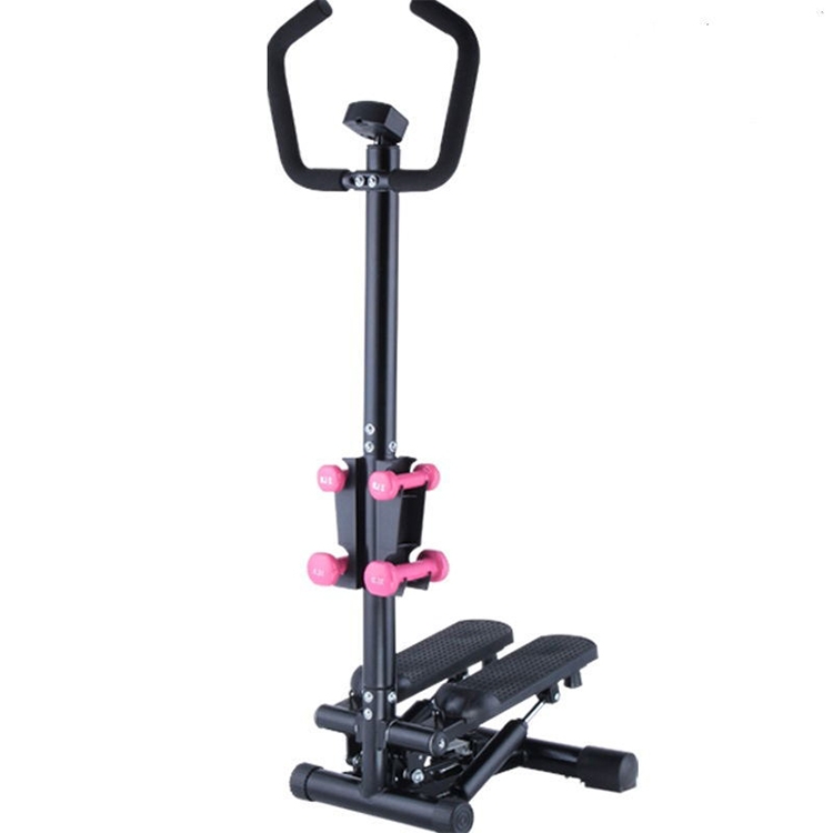 

Luxury Edition Household Adjustable Resistance Armrest Stepper with Dumbbells
