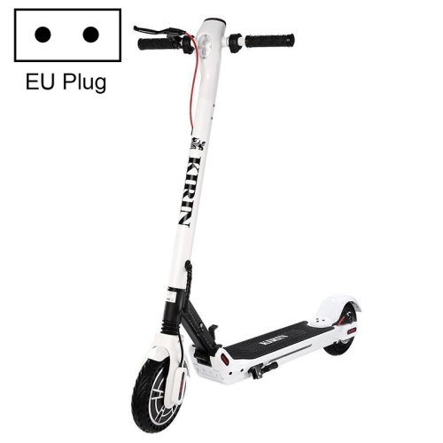 

[EU Warehouse] KUGOO KIRIN ES2 350W Three-speed Adjustable Foldable Electric Scooter with 8.5 inch Solid Honeycomb Tires & LCD Display & LED Light & APP Control, Load Capacity: 100kg, EU Plug(White)