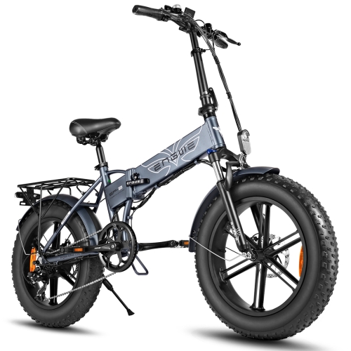 

[US Warehouse] ENGWE EP-2 500W Adult Mountain Beach Bike Aluminum Alloy Electric Bicycle with 20 inch Tires & Removable Lithium Battery(Grey)