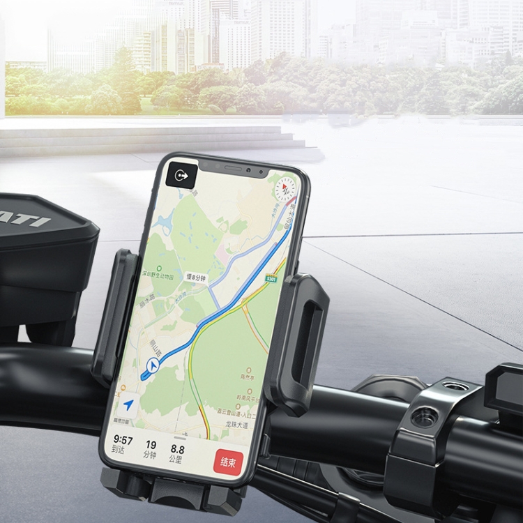 

ROCK Multi-function Universal 360 Degree Rotatable Motorcycle Bicycle Navigation Cycling Mobile Phone Holder