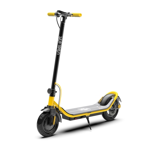 

[US Warehouse] 500W Foldable IP64 Waterproof Magnesium Alloy Electric Scooter with 10 inch Tires & LED Display & LED Lights & 10AH Lithium Battery, Load Capacity: 100kg(Yellow)