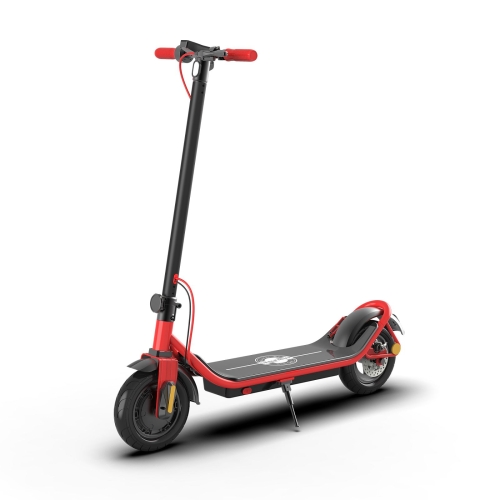 

[EU Warehouse] 500W Foldable IP64 Waterproof Magnesium Alloy Electric Scooter with 10 inch Tires & LED Display & LED Lights & 10AH Lithium Battery, Load Capacity: 100kg(Red)