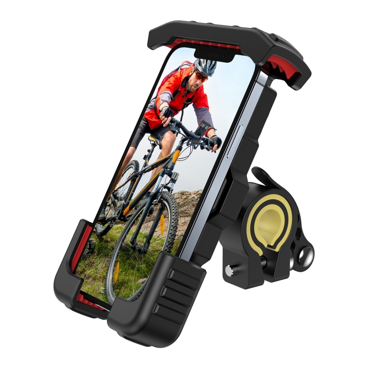 

JOYROOM JR-CY264 Bicycle and Motorcycle Phone Holder Clamp (Black Red)