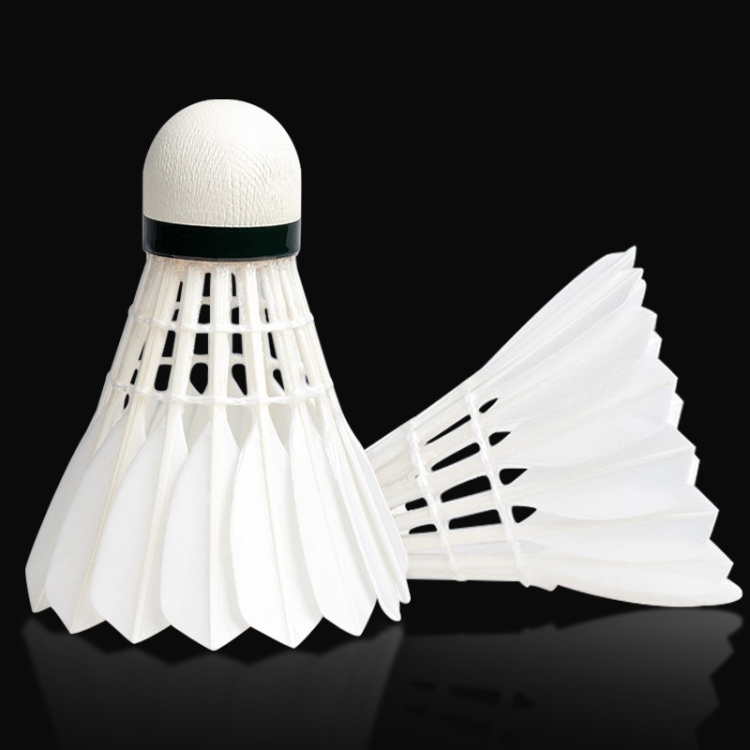 

12 PCS Original Xiaomi Dooot D05 White Big Square Duck Feather Badminton