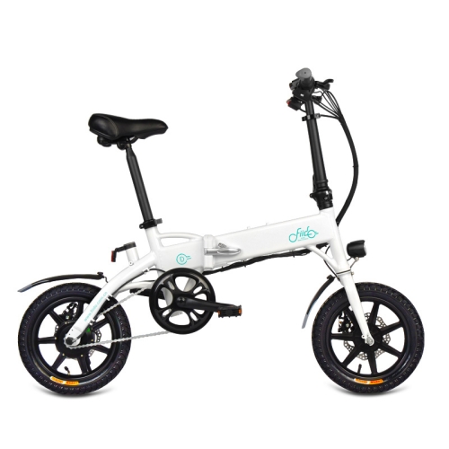 

[EU Warehouse] FIIDO D1 250W 14 inch Foldable Smart Scooter with USB Mobile Phone Holder(White)