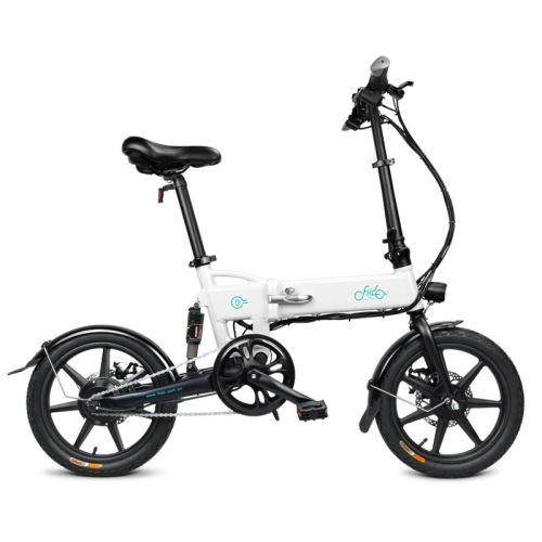 

[EU Warehouse] FIIDO D2 250W 16 inch Three-segment Folding Electric Bicycle Scooter with USB Mobile Phone Holder(Black)