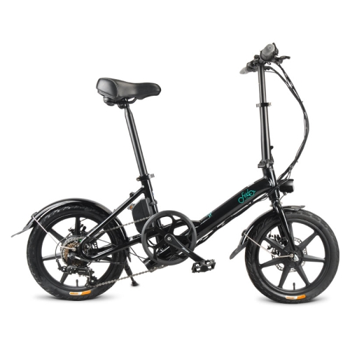 

[EU Warehouse] FIIDO D3S 7.8Ah 250W Three-speed 16 inch Foldable Electric Bicycle Scooter(Black)