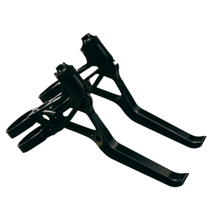 

BIKERSAY BH001 Pairs Bike Brake Lever Ultralight CNC Aluminum Alloy Brake Bar for MTB BMX Bike Brake Handlebar (Black)