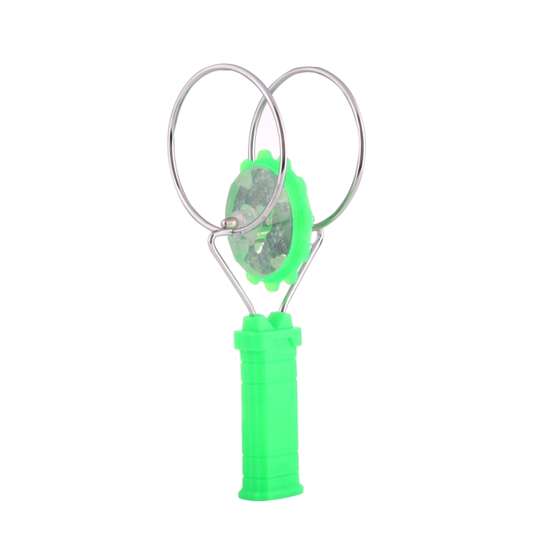 

Colorful LED Light Flashing Spinning Top with Handle, Random Color Delivery