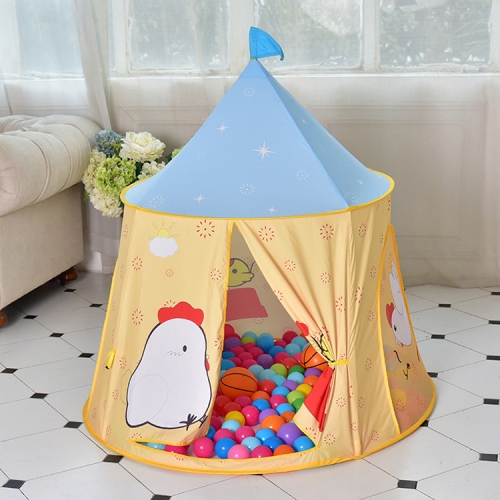 

Chick Pattern Children Indoor Outdoor Tent Play House Ocean Balls Game Castle