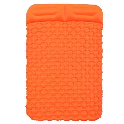 

Ordinary Type Outdoor Camping Peripheral Inflatable Cushion Portable TPU Inflatable Double Bed, Size: 195 x 119 x 16cm(Orange)