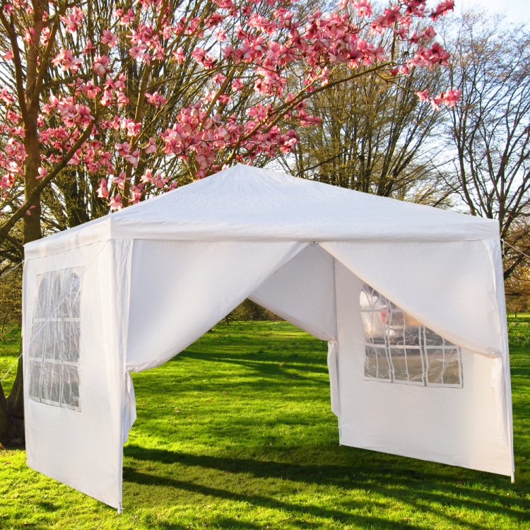 

[US Warehouse] 3x3m Four Sides Portable Home Waterproof Tent with Spiral Tubes