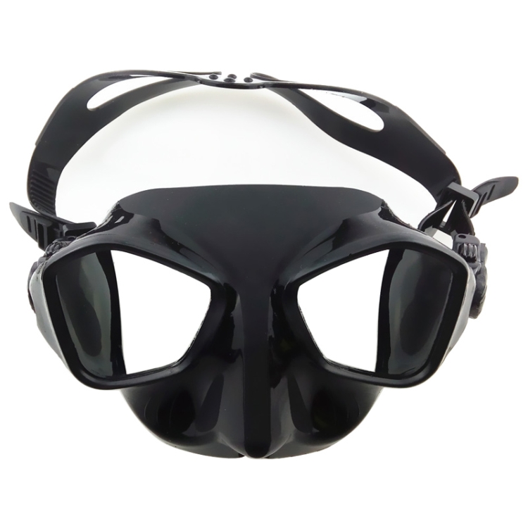

DM700 Silica Gel Diving Mask Swimming Goggles Diving Equipment for Adults (Black)