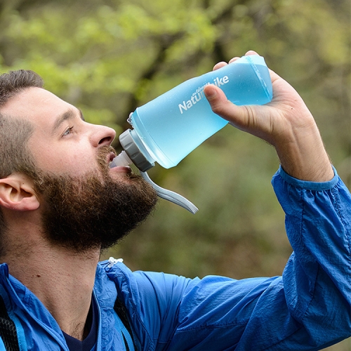 

Outdoor Sports Foldable Portable Soft TPU Water Kettle, Capacity: 700ml, Random Color Delivery