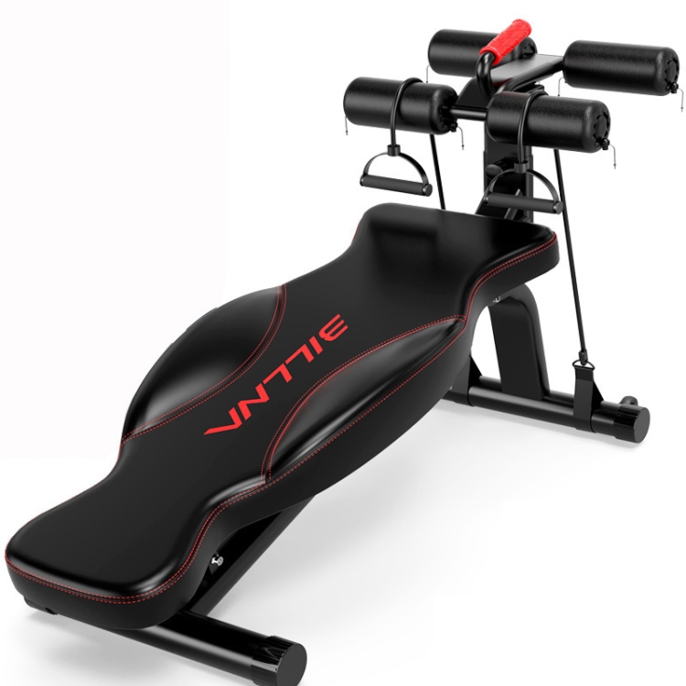 

Multi-function Household Supine Board Abdominal Curl Sports Equipment(Black)