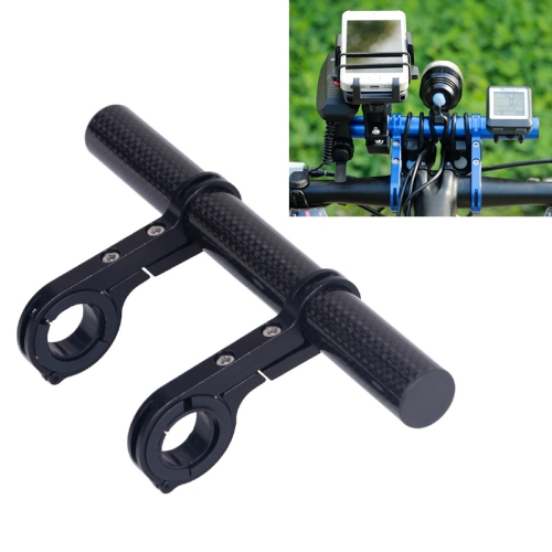 

HLD-208 Mountainous Bicycle Carbon Fiber Handlebar Extension Frame Flashlight Bracket (Black)