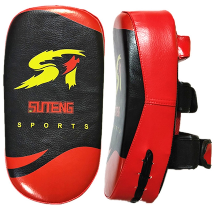 

SUTENG PU Leather Boxing Curved Foot Target for Adults