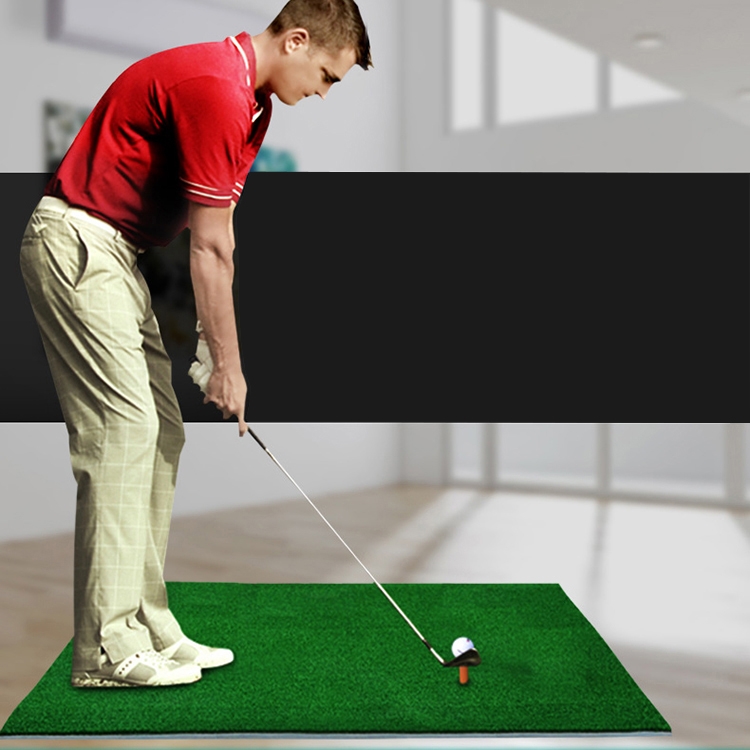 

Indoor Golf Practice Mat EVA Materials Golf Exercise Mat with TEE Regular Edition, Size: 50*80cm