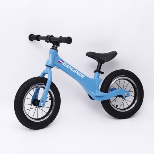 

Children Balance Bike Without Pedal Three-wheeled Alloy Slide Toddler Bike (Blue)