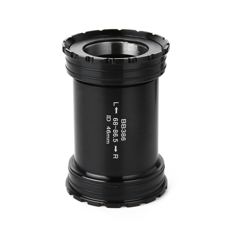 

BB386 Press Fit Style Bottom Bracket Fits 68-86.5mm for SRAM / Rotor / FSA Mountain Bike (Black)