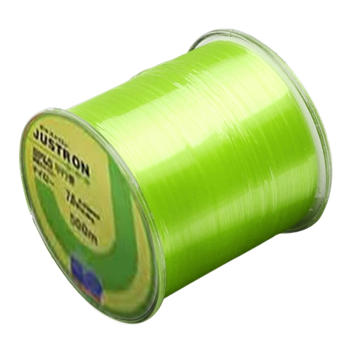 

6.0# 0.40mm 15.5kg Tension 500m Extra Strong Imported Raw Silk Nylon Fishing Line (Grass Yellow)