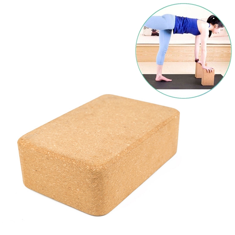 

High-density Environmental Protection Fitness-assisted Yoga Cork Bricks