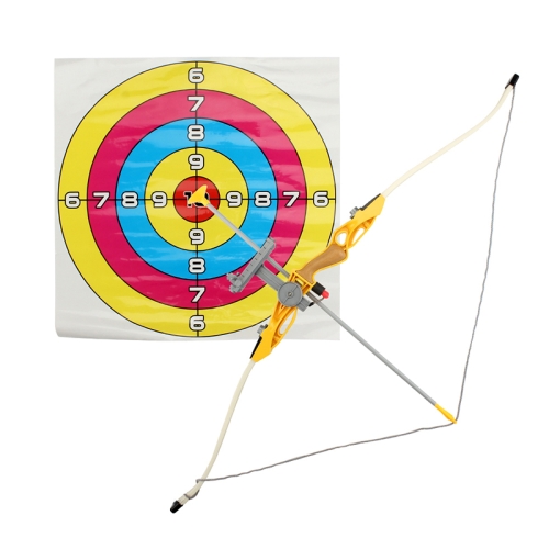 

MoFun 9922-22 1:1.8 Special Composite Material Simulation Bow Arrow + Shooting Large Safety Suction Cup Bow Arrow Set(Gold)