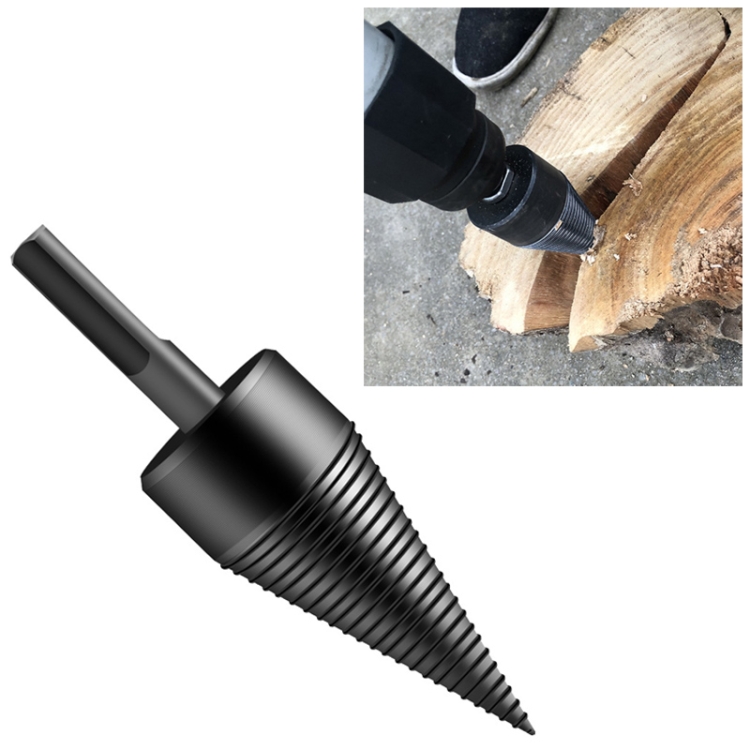 

Household Domestic Woodcutter Drill Electric Wooden Split Cone Drill 32mm Hexagon Shank