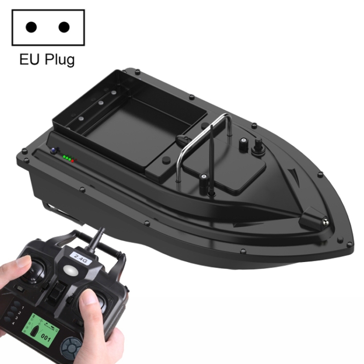

D16B GPS Double Motors Outdoor Rc Bait Fishing Boat, EU Plug