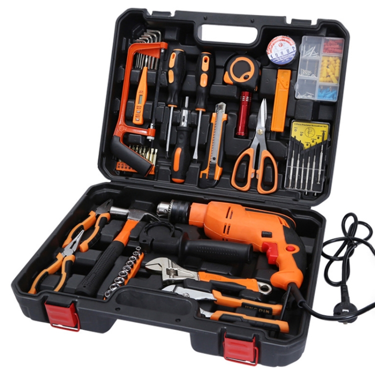 

STT-060 Multifunction Household 60 Piece Hardware Electrician Maintenance Electric Drill Tool Set